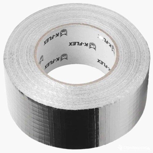 Лента ПВХ 50мм х 25м серая самоклеящаяся K-flex PVC AT 070 в Воронеже