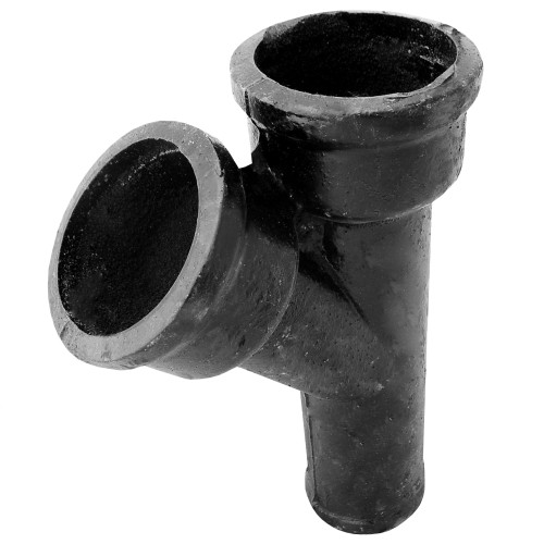 Тройник чугунный канализационный косой Ду 150-150 45гр б/н ГОСТ 6942-98 в Воронеже