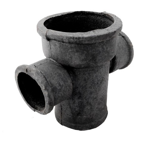Крестовина чугунная канализационная косая Ду 100-100-100 45гр б/н одноплоскостная ГОСТ 6942-98 в Воронеже