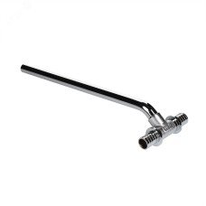 Тройник нержавеющий Дн 20-15-20 L=500мм для подключения радиатора RAUTITAN Rehau