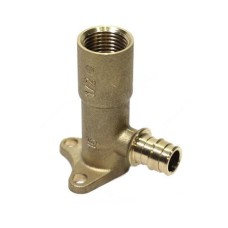 Водорозетка бронзовая Дн 25-3/4" ВР (ВН) L=47мм для PE-X труб короткая RAUTITAN RX+ Rehau