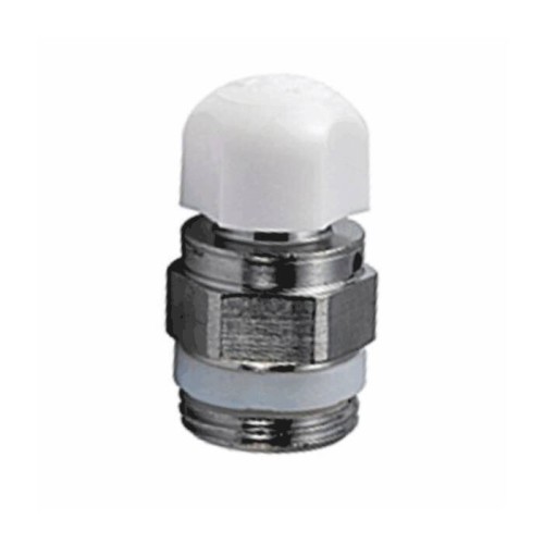 Кран Маевского ручной латунный Ду-15 (1/2") Ру-10 НР (НАР) с колпачком Giacomini R66A в Воронеже