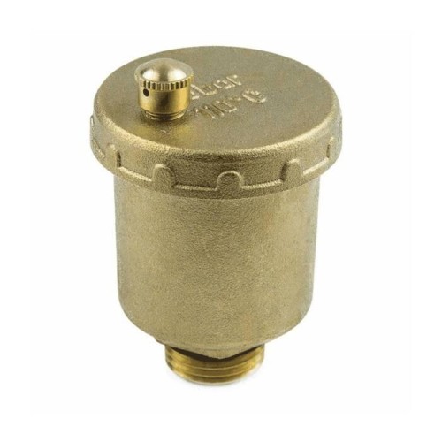 Воздухоотводчик автоматический латунный Ду-15 (1/2") Ру-10 НР (НАР) с запорным клапаном Aquasfera 5001 в Воронеже