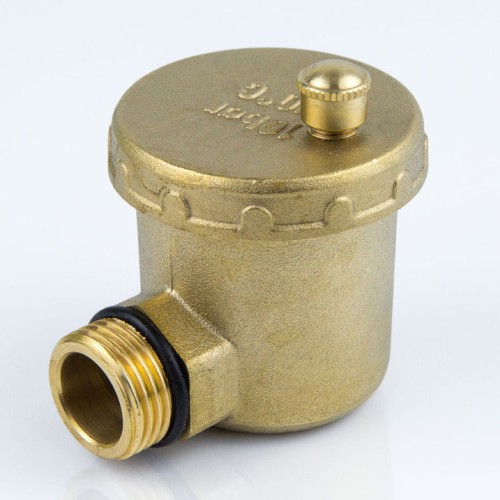 Воздухоотводчик автоматический латунный Ду-15 (1/2") Ру-10 НР (НАР) угловой Aquasfera 5004 в Воронеже