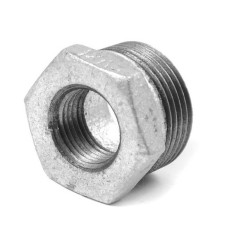 Футорка чугунная оцинкованная ВР-НР 25 мм 1/2" ГОСТ 8960-75