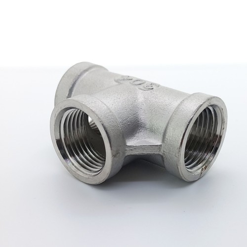 Тройник чугунный переходной оцинкованный ВР (ВН) 40 мм 1/2" ГОСТ 8949-75