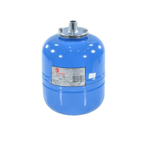 Гидроаккумулятор вертикальный стальной с наружной резьбой Wester WAV 16 бар 200 л в Воронеже