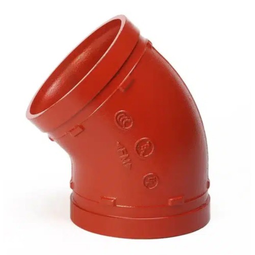 Отвод (колено) 45 градусов под муфту грувлок Ду-150 (Дн 159) Ру-25 XGQT04 в Воронеже