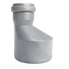 Переход канализационный PP-M эксцентрический белый Дн 110-50 бесшумный б/нап в/к RTP (РосТурПласт)