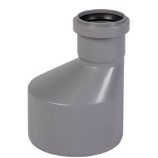 Переход канализационный PP-H на чугун серый Дн 110-124 б/нап без манжеты RTP (РосТурПласт)
