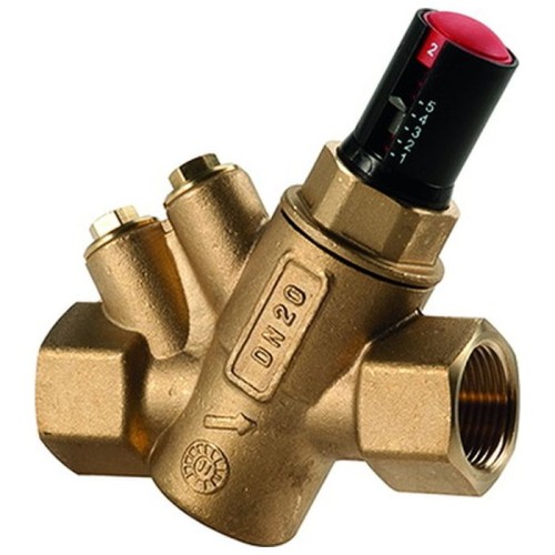 Клапан балансировочный латунный автоматический с внутренней резьбой 2,5 МПа R206A Giacomini 25 мм в Воронеже