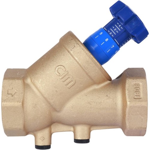 Клапан балансировочный латунный ручной с внутренней резьбой 2,5 МПа BL.220 MVI 32 мм в Воронеже