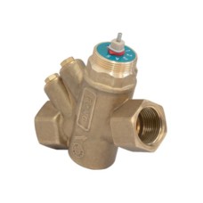 Клапан балансировочный латунный комбинированный с внутренней резьбой 2,5 МПа R206AM Giacomini 20 мм