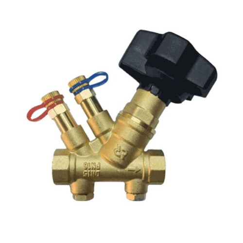 Клапан балансировочный латунный ручной с внутренней резьбой 1,6 МПа MVT-R Ридан 20 мм в Воронеже