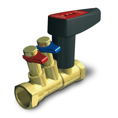 Клапан балансировочный латунный ручной с внутренней резьбой 2,5 МПа Ballorex Venturi FODRV Broen 20 мм в Воронеже