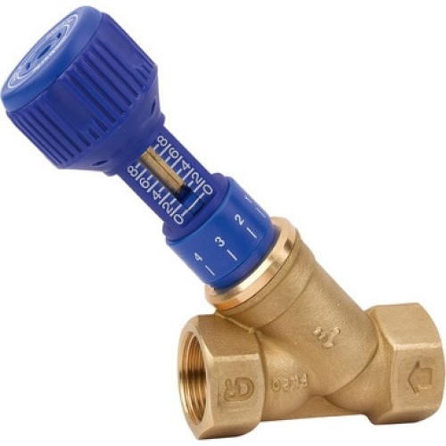 Клапан балансировочный латунный ручной с внутренней резьбой 2,0 МПа CIM 787OT Cimberio 25 мм в Воронеже