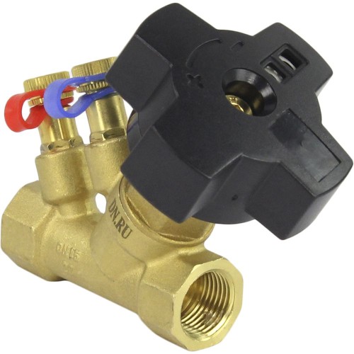 Клапан балансировочный латунный ручной с внутренней резьбой 1,6 МПа MVT-R LF Ридан 15 мм в Воронеже