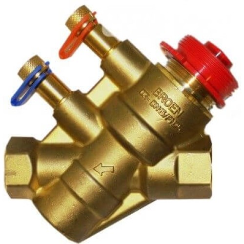 Клапан балансировочный латунный автоматический с внутренней резьбой 2,5 МПа Ballorex Dynamic Broen 20 мм в Воронеже