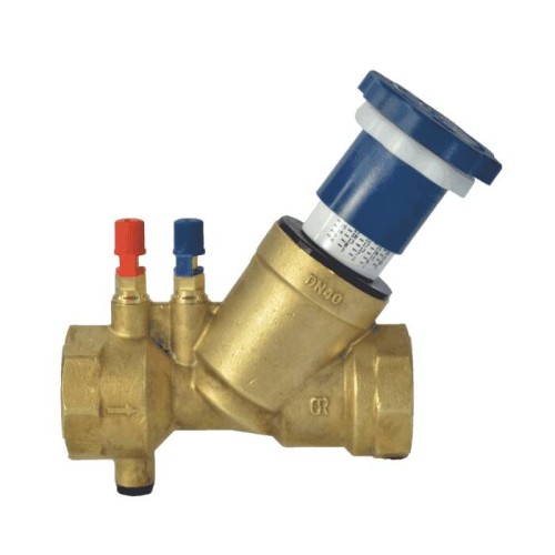 Клапан балансировочный латунный ручной с внутренней резьбой 2,5 МПа OR 25 мм в Воронеже