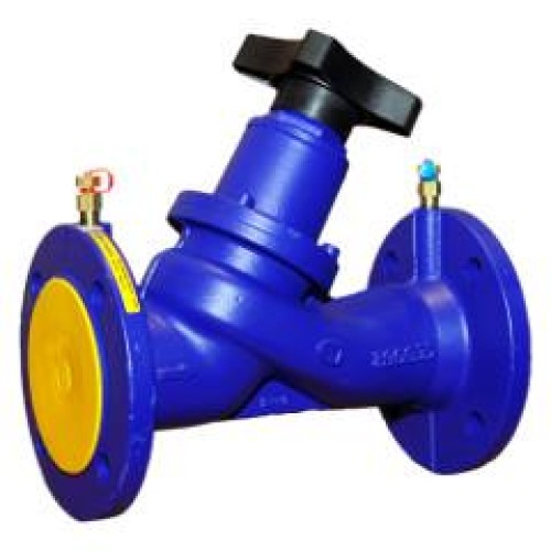 Клапан балансировочный чугунный ручной фланцевый 1,6 МПа Benarmo 32 мм в Воронеже