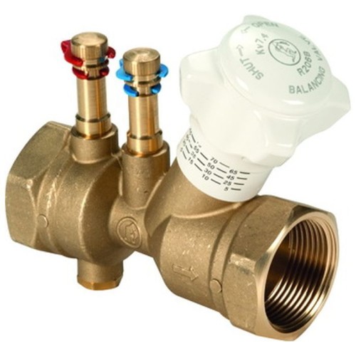 Клапан балансировочный латунный ручной с внутренней резьбой 2,5 МПа R206B Giacomini 32 мм в Воронеже