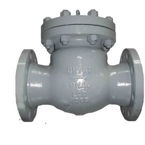 Клапан обратный стальной поворотный фланцевый 4,0 МПа 19с53нж 100 мм в Воронеже