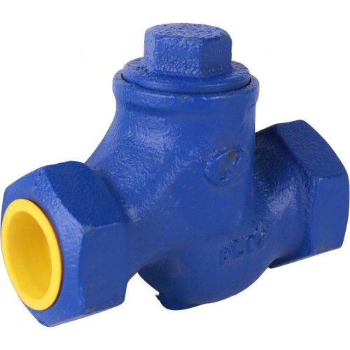 Клапан обратный чугунный Y-тип с внутренней резьбой 1,6 МПа V277 Zetkama 25х120 мм в Воронеже