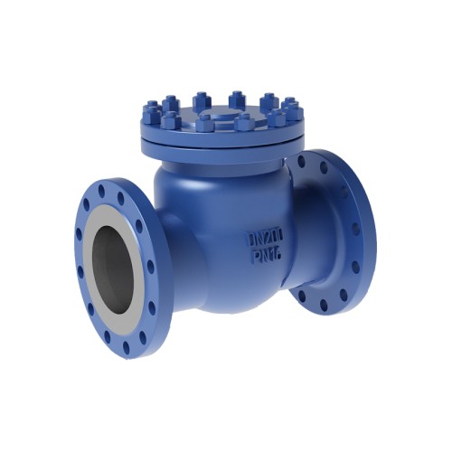 Клапан обратный стальной поворотный фланцевый 1,6 МПа 19с76нж ЧАЗ 80х310 мм ГОСТ 33423-2015 в Воронеже