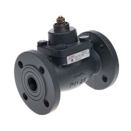 Клапан регулирующий чугуный двухходовой фланцевый 1,6 МПа VFM-2R Ридан 300х698 мм в Воронеже