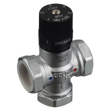 Клапан смесительный латунный термостатический с внутренней резьбой 1,0 МПа TermoFar FAR 15 мм 1/2"