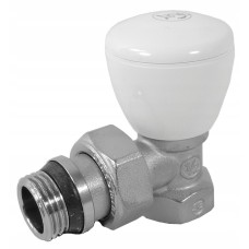 Клапан термостатический микрометрический угловой Ду-10 Ру-16 ВР (ВН) R421TG Giacomini