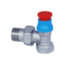 Клапан термостатический угловой Ду-15 (1/2"-16) Ру-10 НР (НАР) R411TG Giacomini