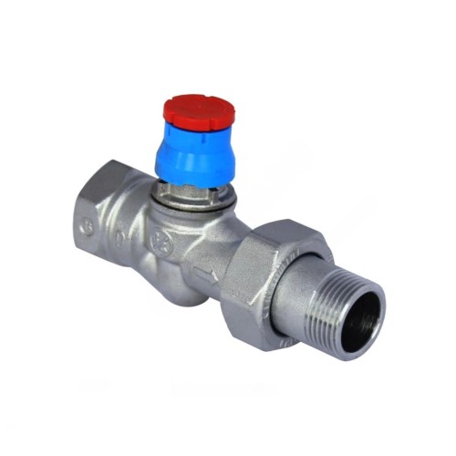 Клапан термостатический прямой Ду-15 (1/2") Ру-10 ВР-НР (ВН-НАР) с преднастройкой TR.712 MVI в Воронеже