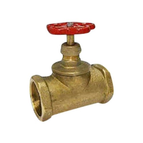 Клапан запорный латунный с внутренней резьбой 1,6 МПа 15б1п Китай 25х57 мм в Воронеже