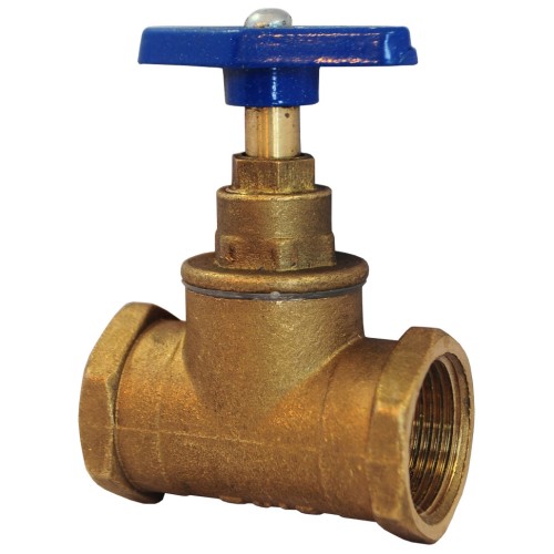 Клапан запорный латунный с внутренней резьбой 1,6 МПа 15б3р Цветлит 50х101 мм ТУ 206-3973235-01-93 в Воронеже