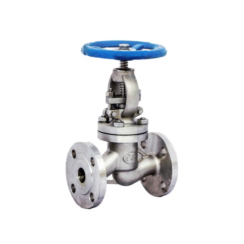 Клапан запорный нержавеющий фланцевый 1,6 МПа 15нж65нж Китай 80х195 мм в Воронеже