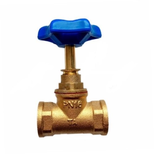 Клапан запорный латунный с внутренней резьбой 1,6 МПа 15б3р БАЗ 25х80 мм в Воронеже