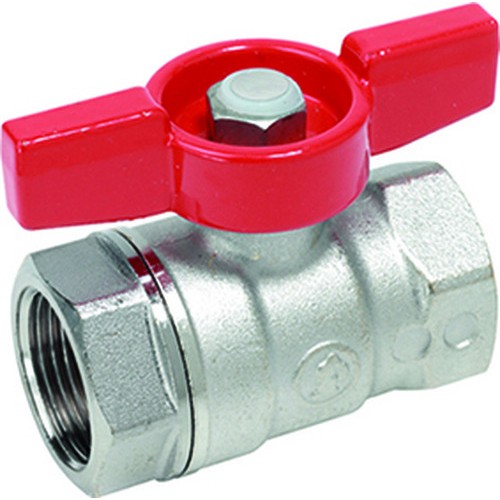 Кран запорный латунный стандартнопроходной с ручкой-бабочкой ВР (ВН) Ру 30 Vienna 118 Itap 20 мм 3/4" в Воронеже