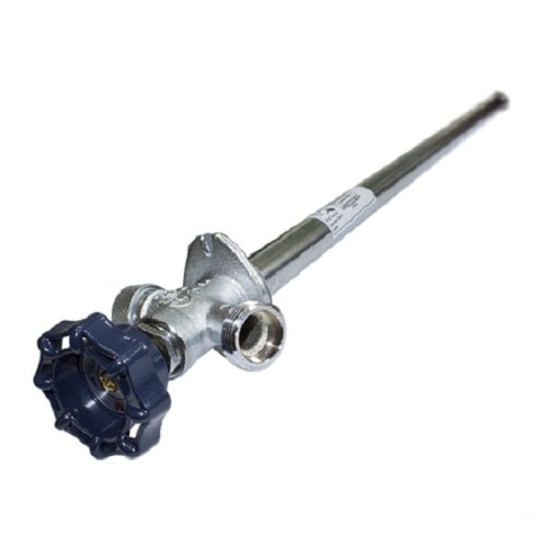 Кран запорный латунный незамерзающий стандартнопроходной без штуцера маховик НР Ру 10 15х450 мм 1/2" в Воронеже