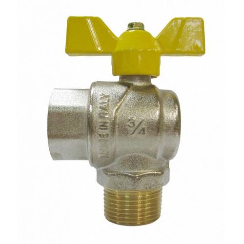 Кран запорный латунный полнопроходной с ручкой-бабочкой ВР-НР Ру 5 R780 Giacomini 15х50 мм 1/2" в Воронеже