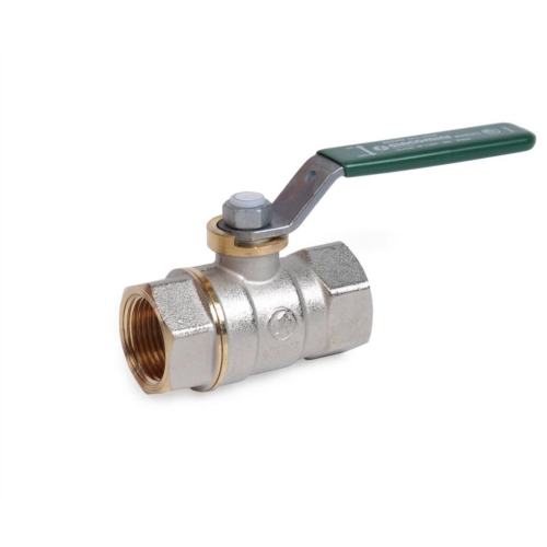 Кран запорный латунный стандартнопроходной с ручкой-рычагом ВР (ВН) Ру 42 R250W Giacomini 10х47 мм 3/8" в Воронеже