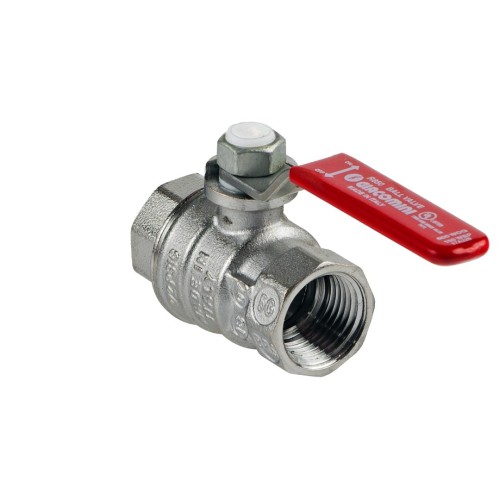 Кран запорный латунный полнопроходной с ручкой-рычагом ВР (ВН) Ру 35 R850 Giacomini 10х46 мм 3/8" в Воронеже