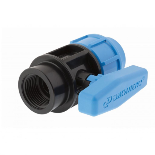 Компрессионный кран ПНД Дн 20-1/2" Ру-16 ВР (ВН) Джилекс в Воронеже