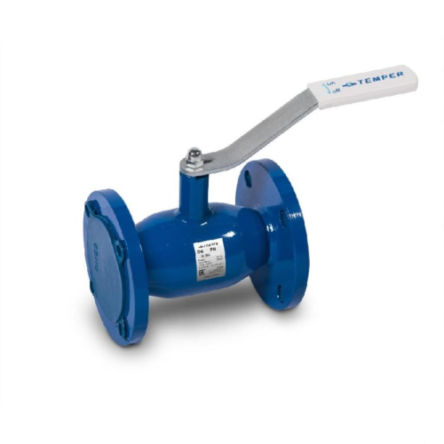 Кран запорный стальной фланцевый стандартнопроходной Ст20 КШ.Ц.Ф. Temper 25х160 мм