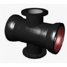 Крест раструб фланец КРФ ВЧШГ с ЦПП Ду 400-200