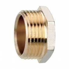 Заглушка латунная торцевая НР STOUT 10 мм 3/8"