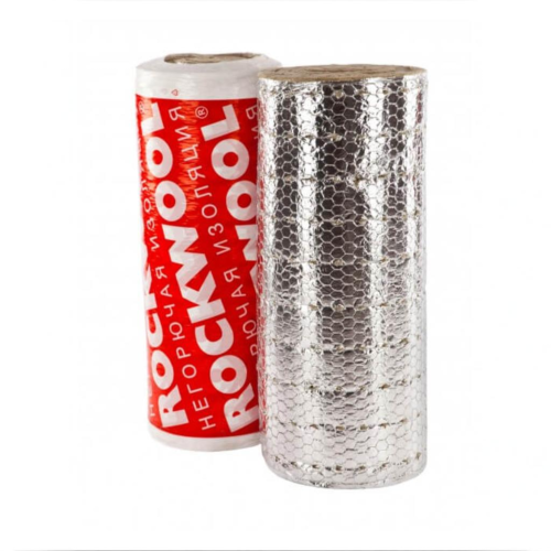 Рулон минеральная вата 90х1000-4,5 кашированный фольгой ROCKWOOL TEX MAT в Воронеже