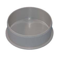 Заглушка НПВХ (ПВХ) серая Дн 110 безнапорная Хемкор