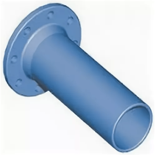 Патрубок фланец-гладкий конец ПФГ Ду-100 (L=350) ВЧШГ с ЦПП цинк+AL ГОСТ ISO 2531-2012 в Воронеже