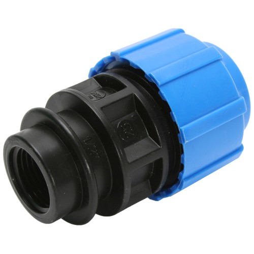 Муфта ПЭ компрессионная Дн 63-1 1/2" ВР (ВН) Ру-16 VALFEX в Воронеже